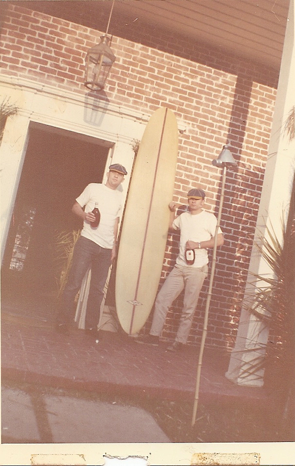 Upsilon brothers at a Surfers Stomp party
