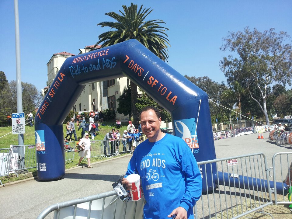 Sean Bloch completes 2nd AIDS ride!