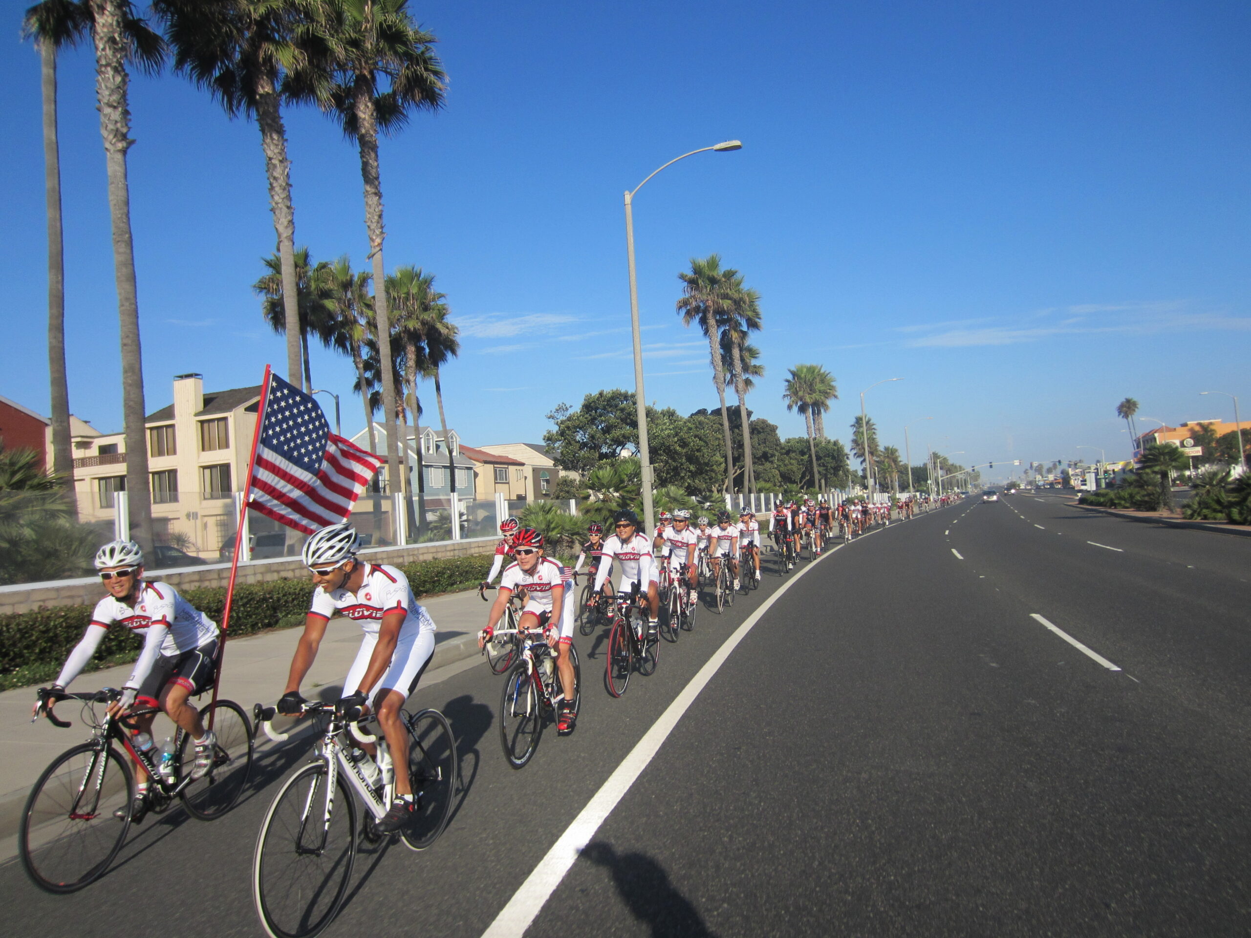 Paul Dinh rides on 9/11 Remembrance Day