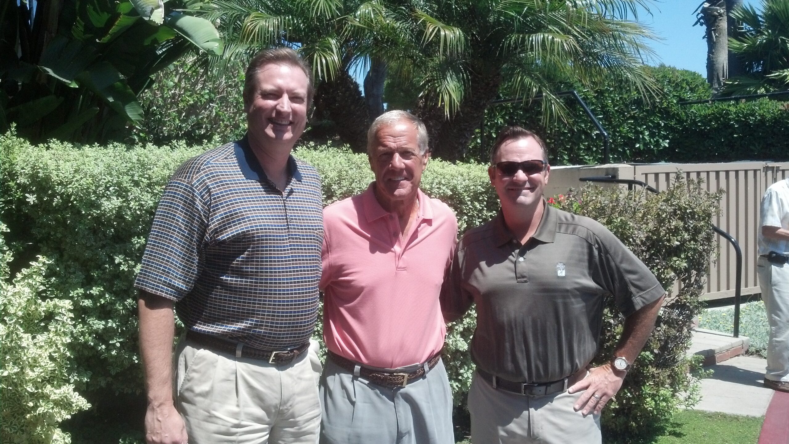Ballard and Ward with Coach Donahue