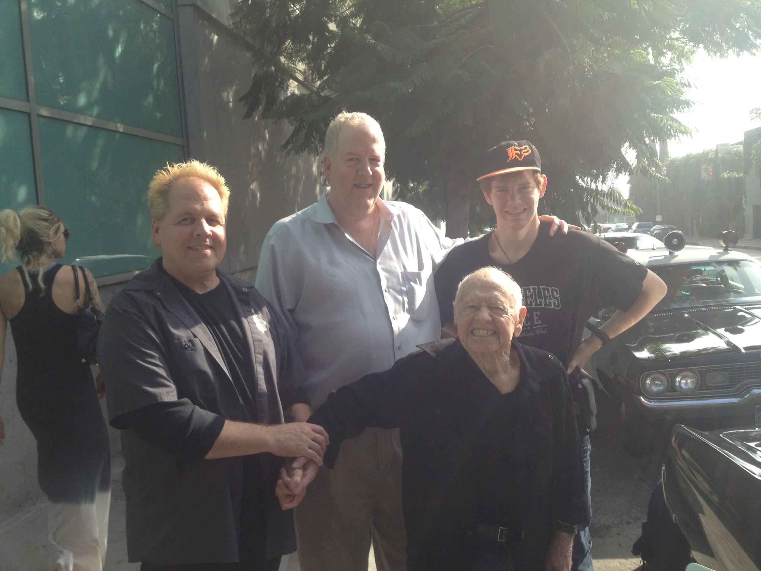 Brother Maiten and Mickey Rooney