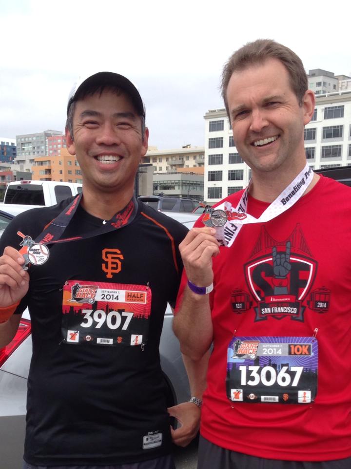 Dynamic SF duo runs Giants 10K