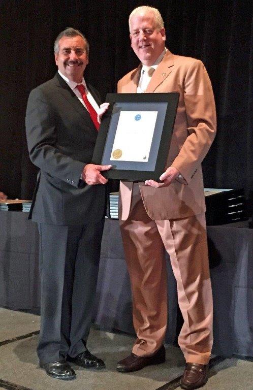 Brother Maiten honors as LAPD Reserve of the Year