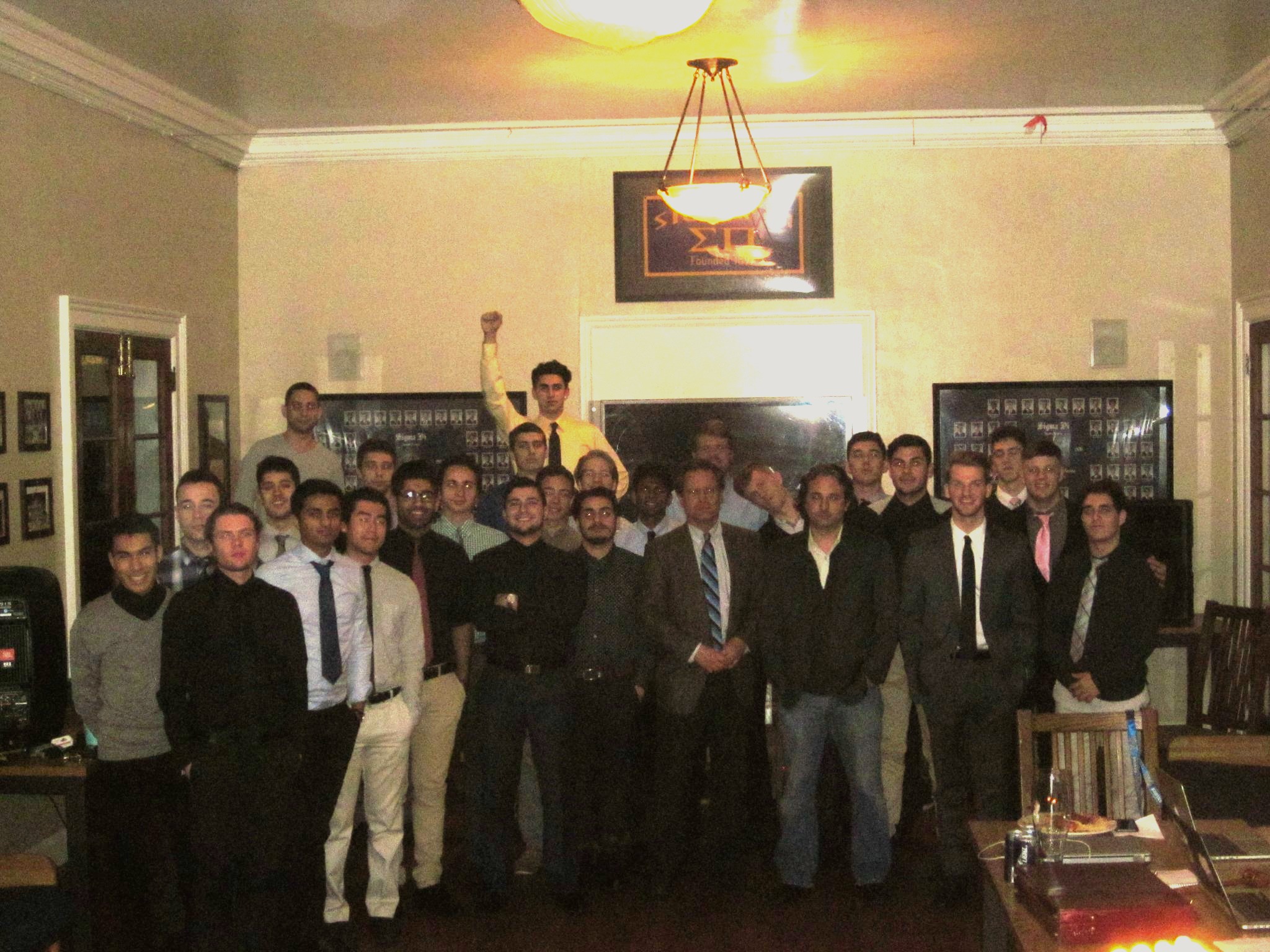 Brother Alvarez speaks to Chapter