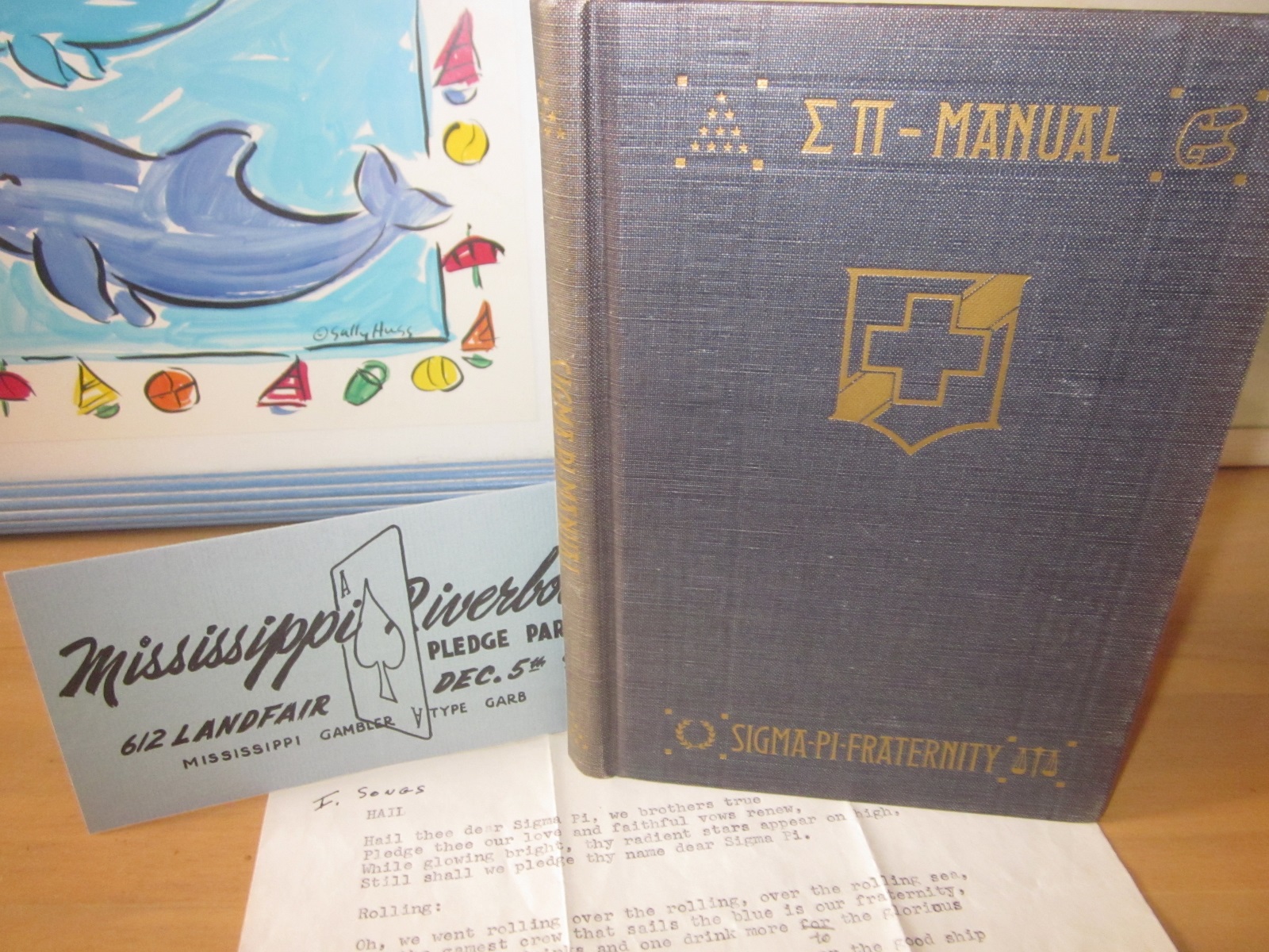 1951 Sigma Pi Pledge Manual