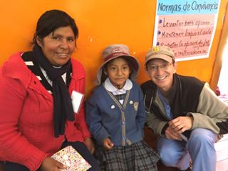Brother Fuchs heals in Peru