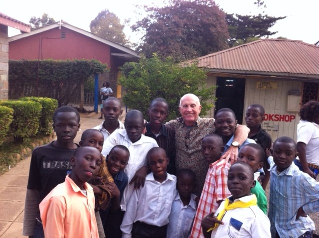 Tom Dempsey in Kenya