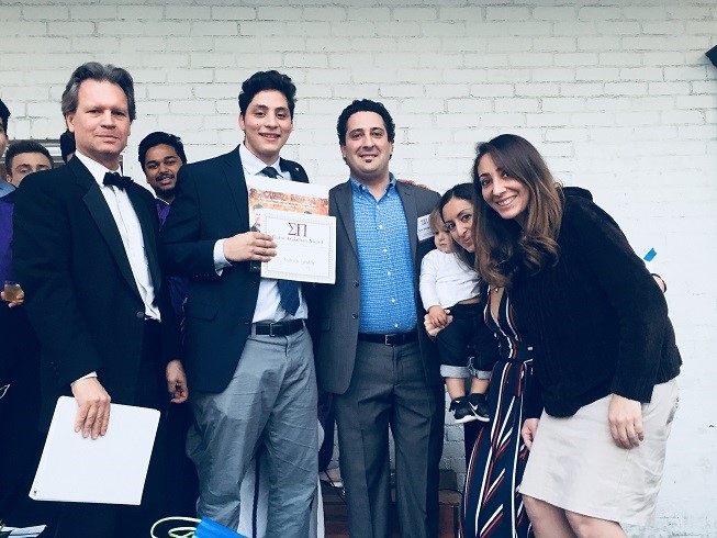 Presentation of Garni Arakelian Award to Andrew Ghaly