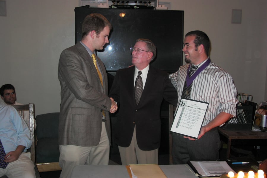 Historical Upsilon photograph preserved with the 2023 centennial archive