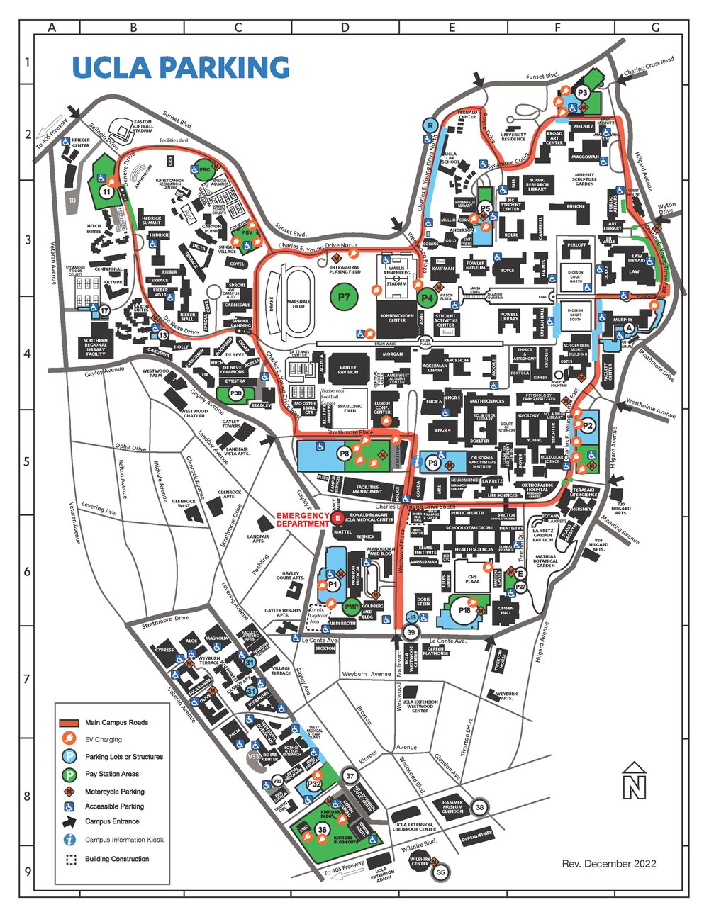 Historical 2023 centennial transportation map