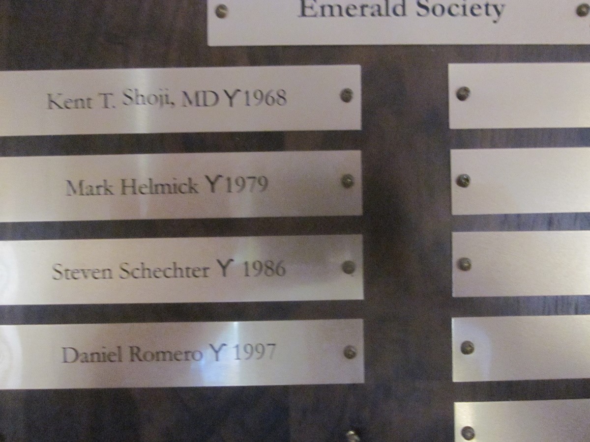 Emerald Society: Daniel Romero Y1997