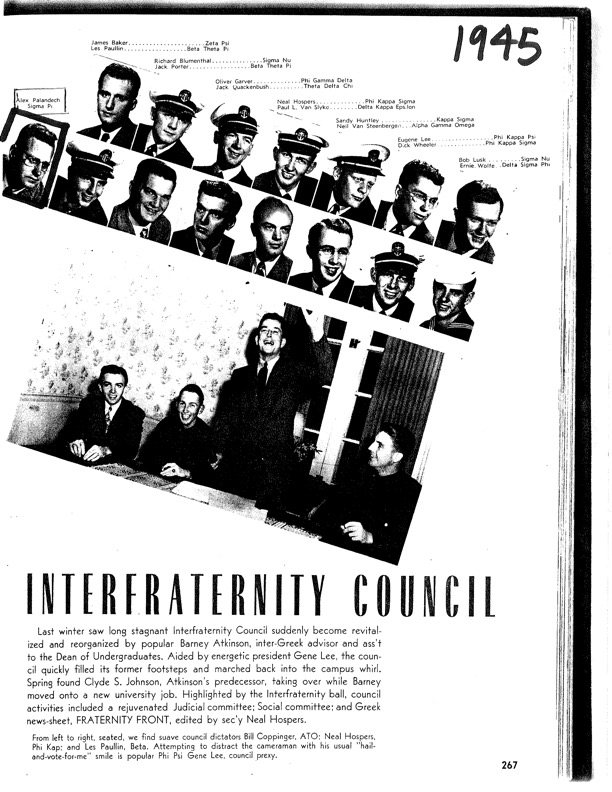 UCLA Yearbook 1945 cover