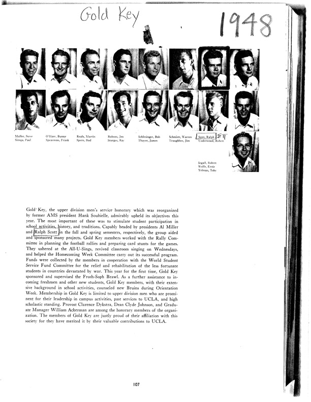 UCLA Yearbook 1948 cover
