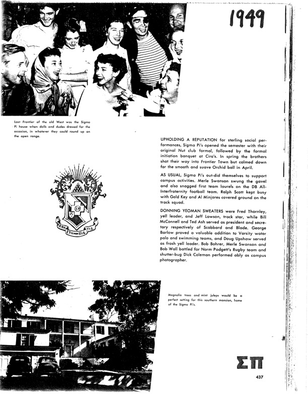 UCLA Yearbook 1949 cover