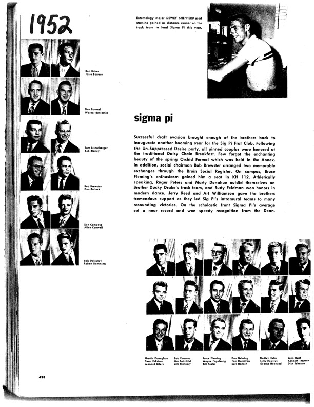 UCLA Yearbook 1952 cover