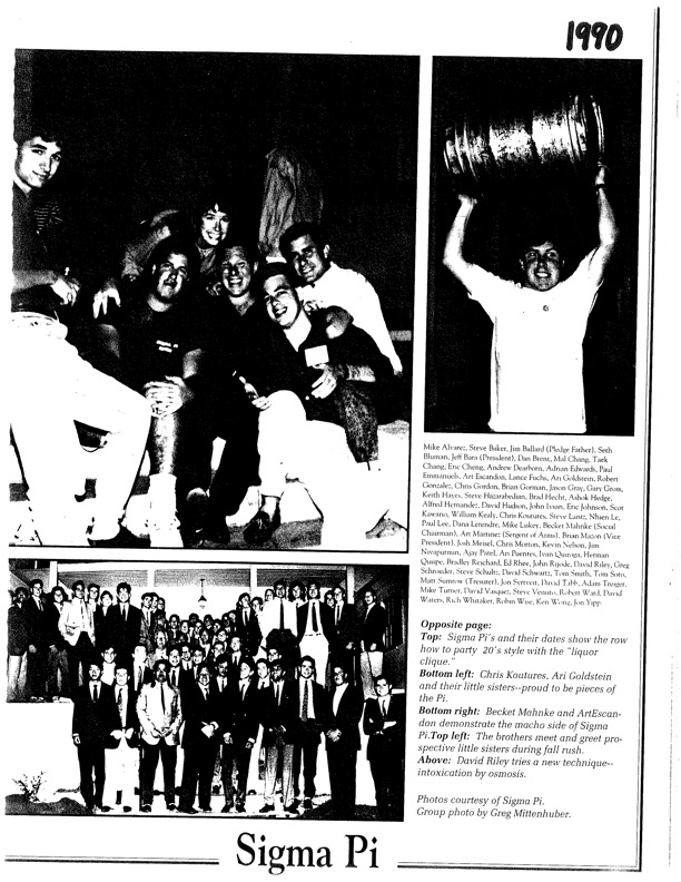 UCLA Yearbook 1990 cover